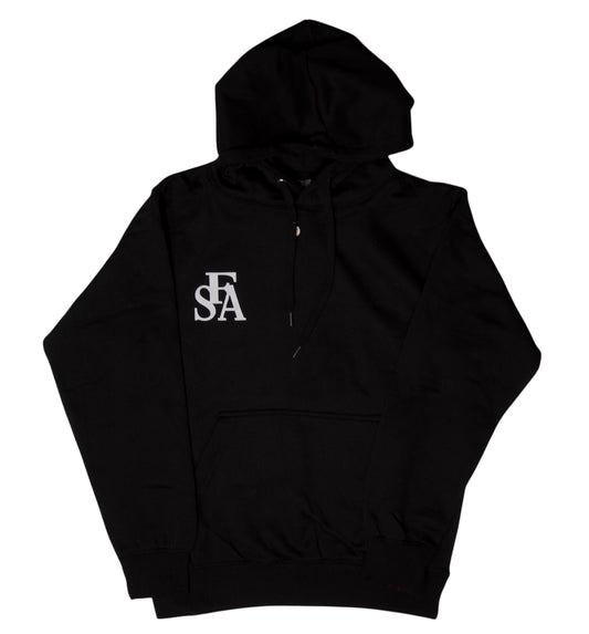 FSA Black Skull Hoodie