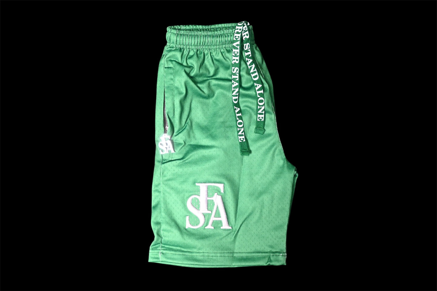 FSA Green Mesh Shorts