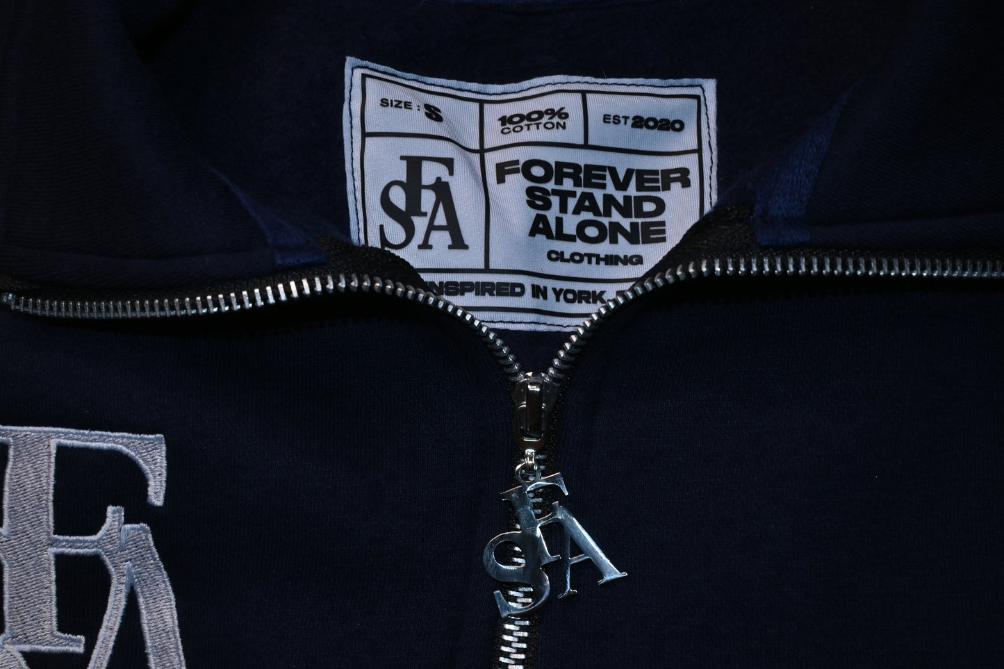 Navy Blue Quarter Zips