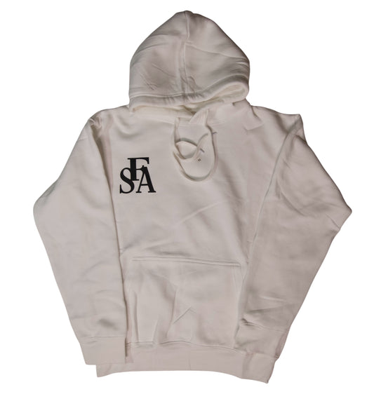 FSA White Skull Hoodie