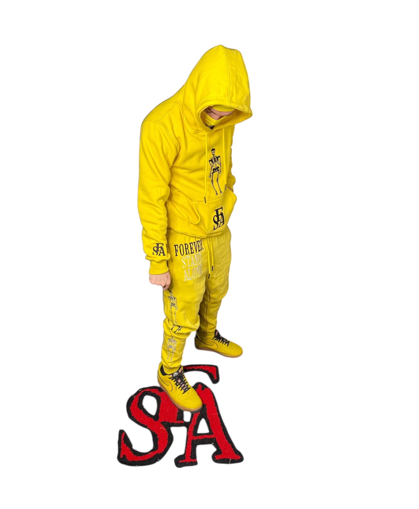 FSA Yellow Skeleton #2 Sweatpants