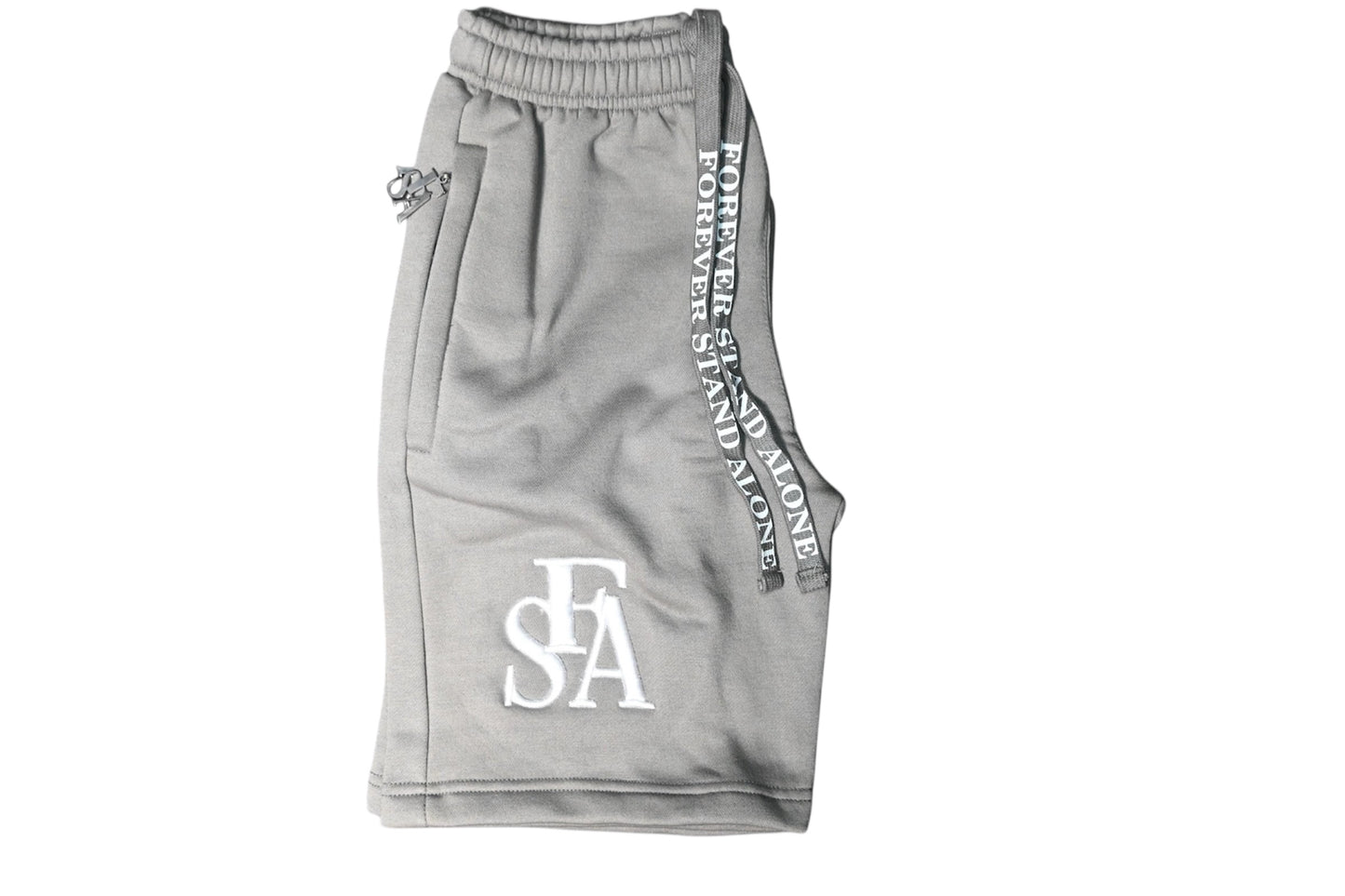 FSA Grey Better Me For You Shorts Set