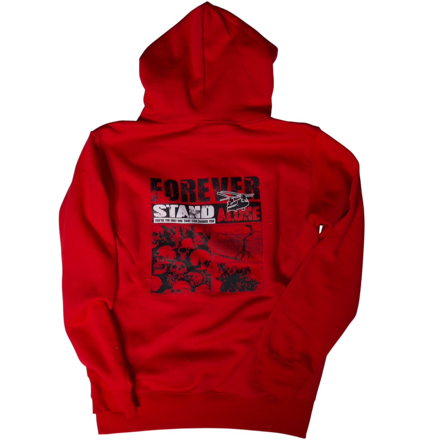 FSA Red Skull Hoodie