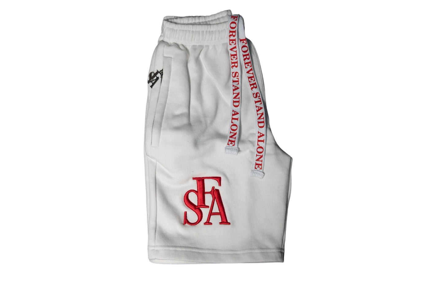 FSA White Better Me For You Shorts Set