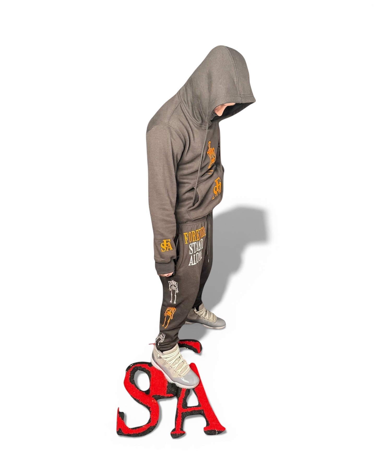 Black Skeleton #2 Sweatpants