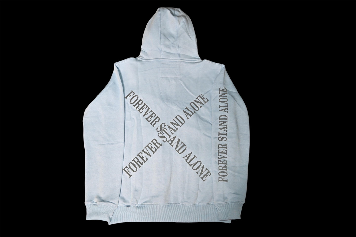FSA Blue Reflective Double Zipper Hoodies