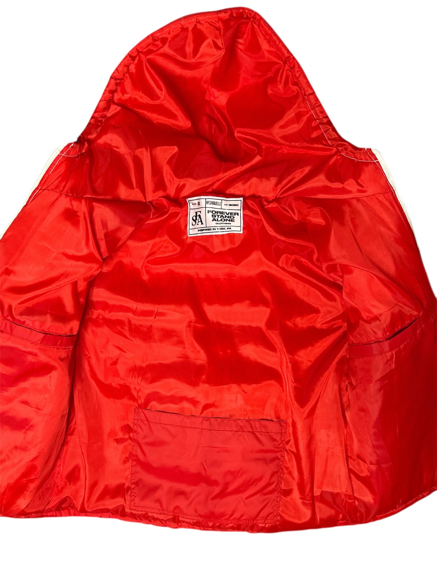 FSA Red Puffer Jacket