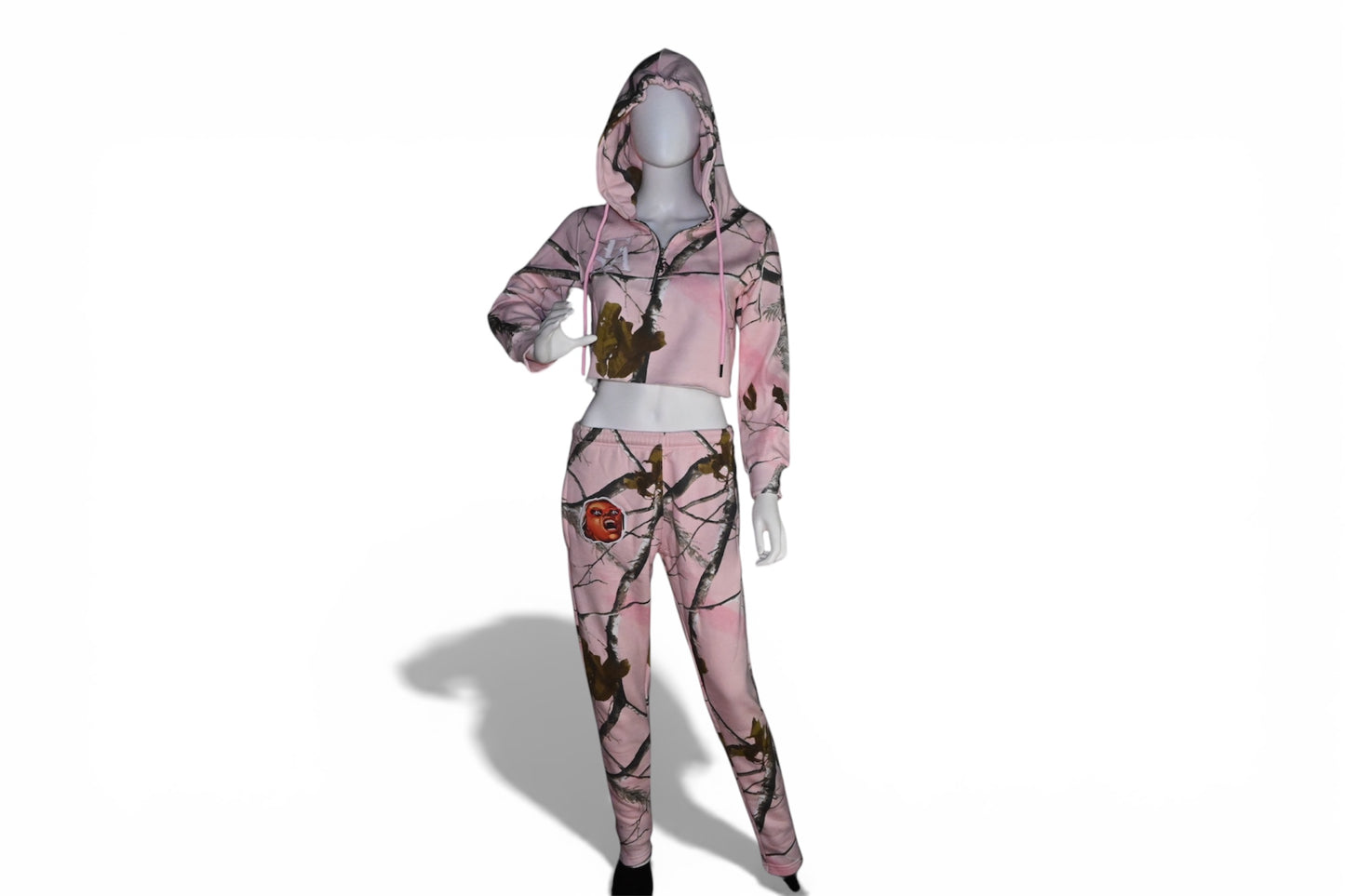 No Apologies Pink Camo Sweatpants