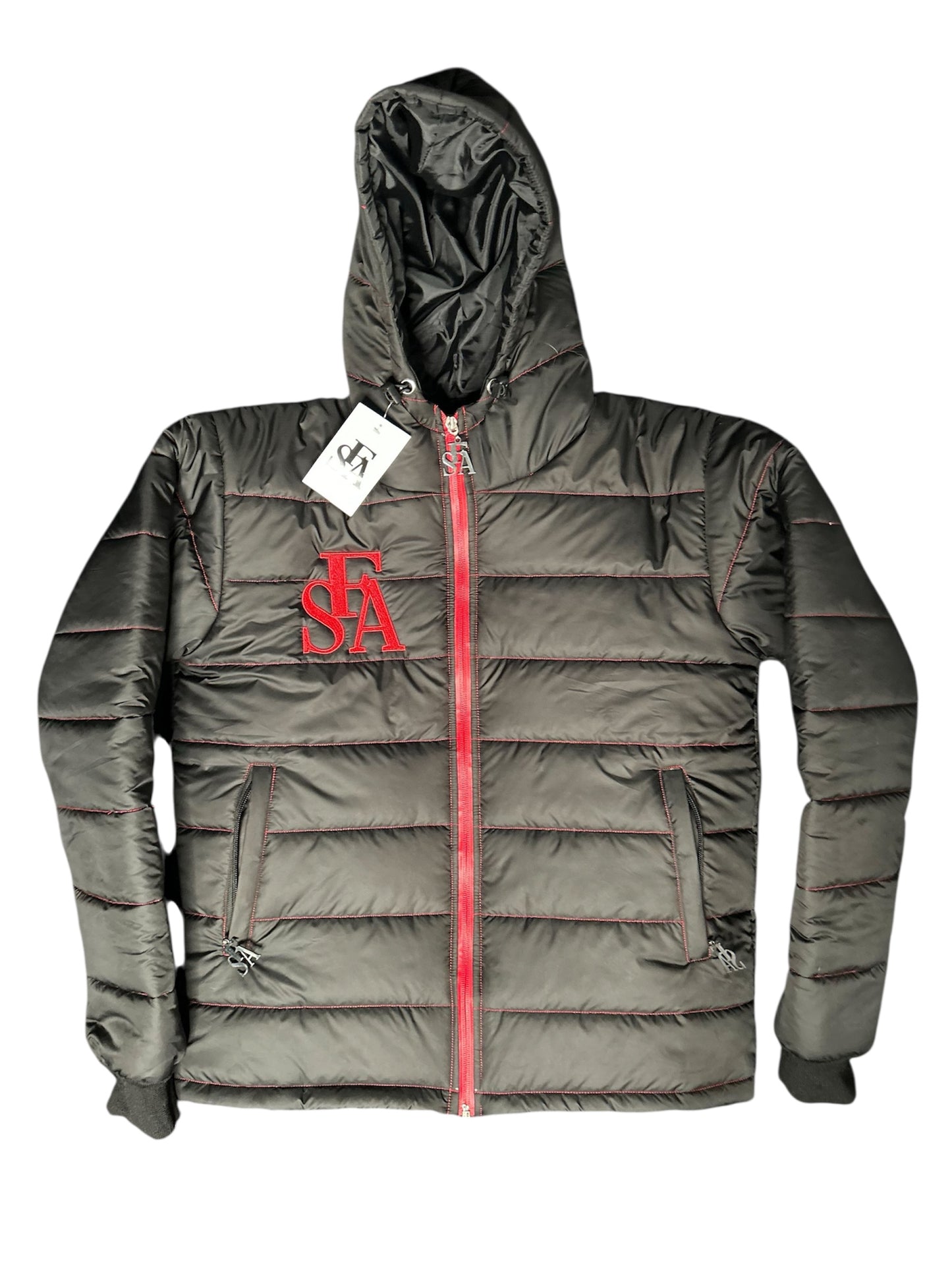 FSA Black Puffer Jacket