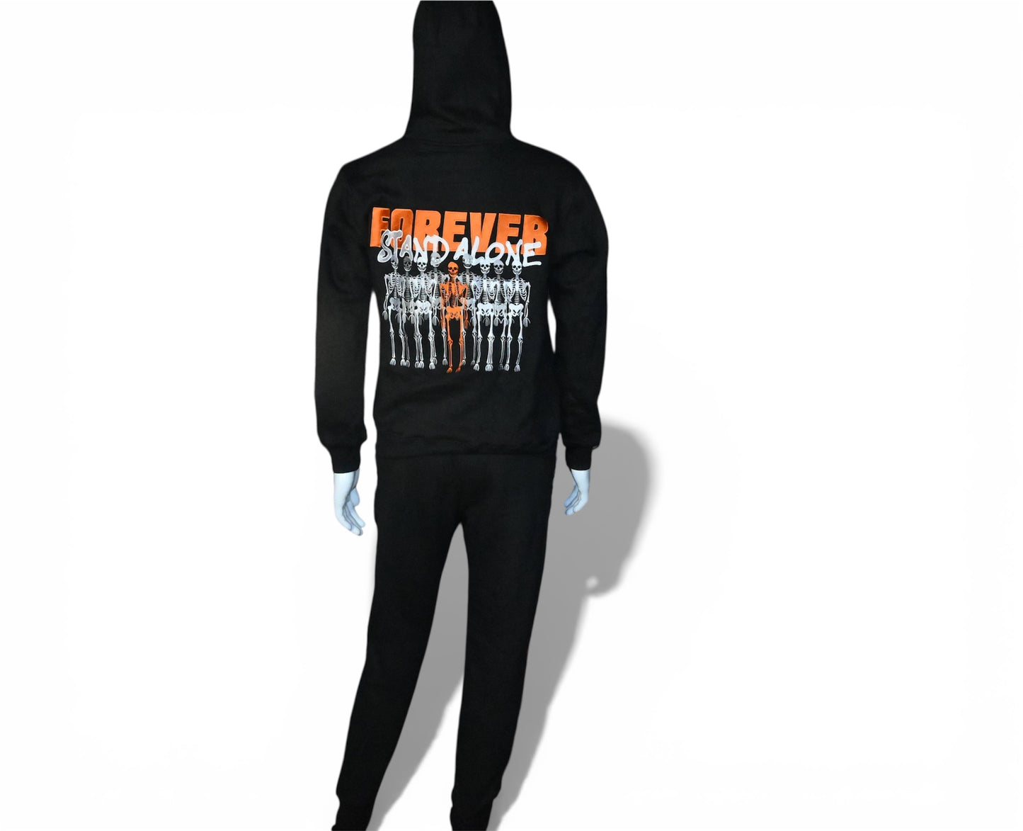 Black Skeleton #2 Hoodies