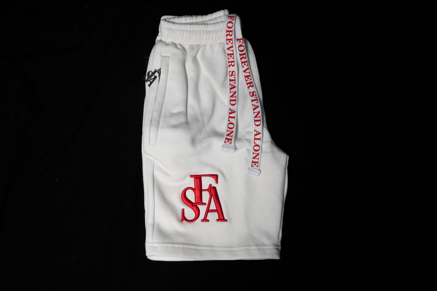 FSA White Better Me For You Shorts Set