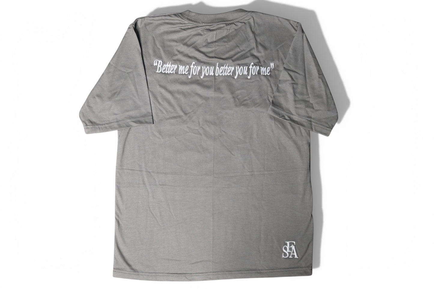 Grey Better Me For You Shorts Sets