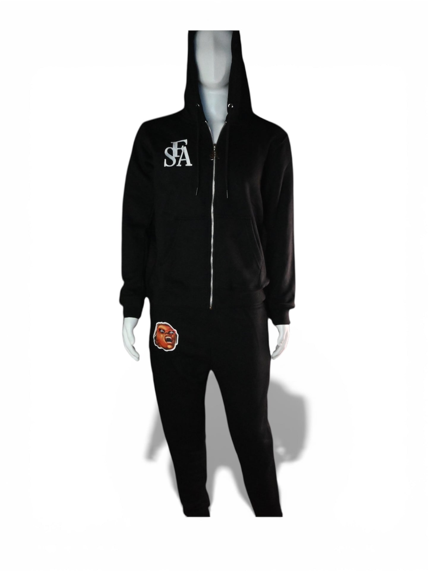 No Apologies Black Joggers