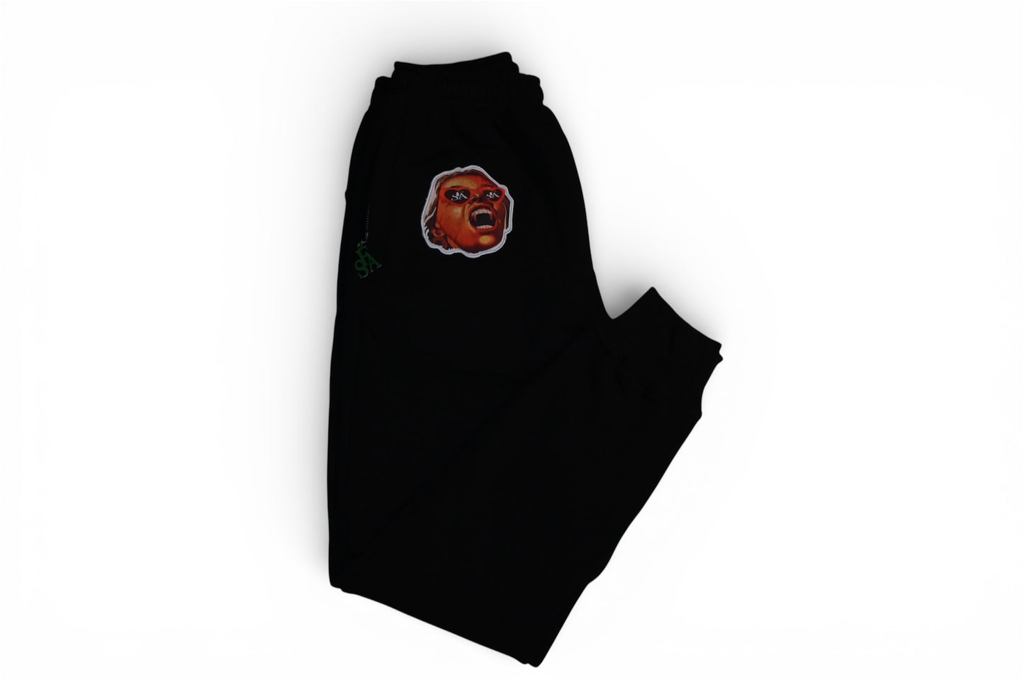 No Apologies Black Joggers