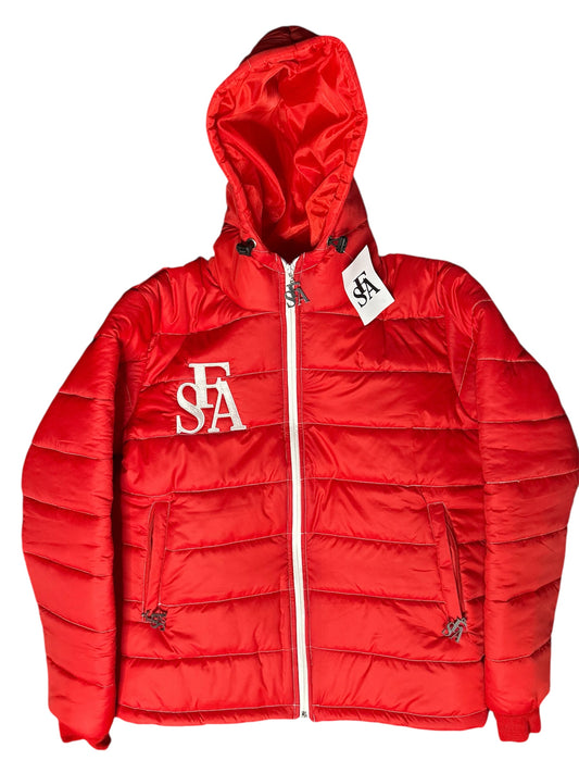 FSA Red Puffer Jacket