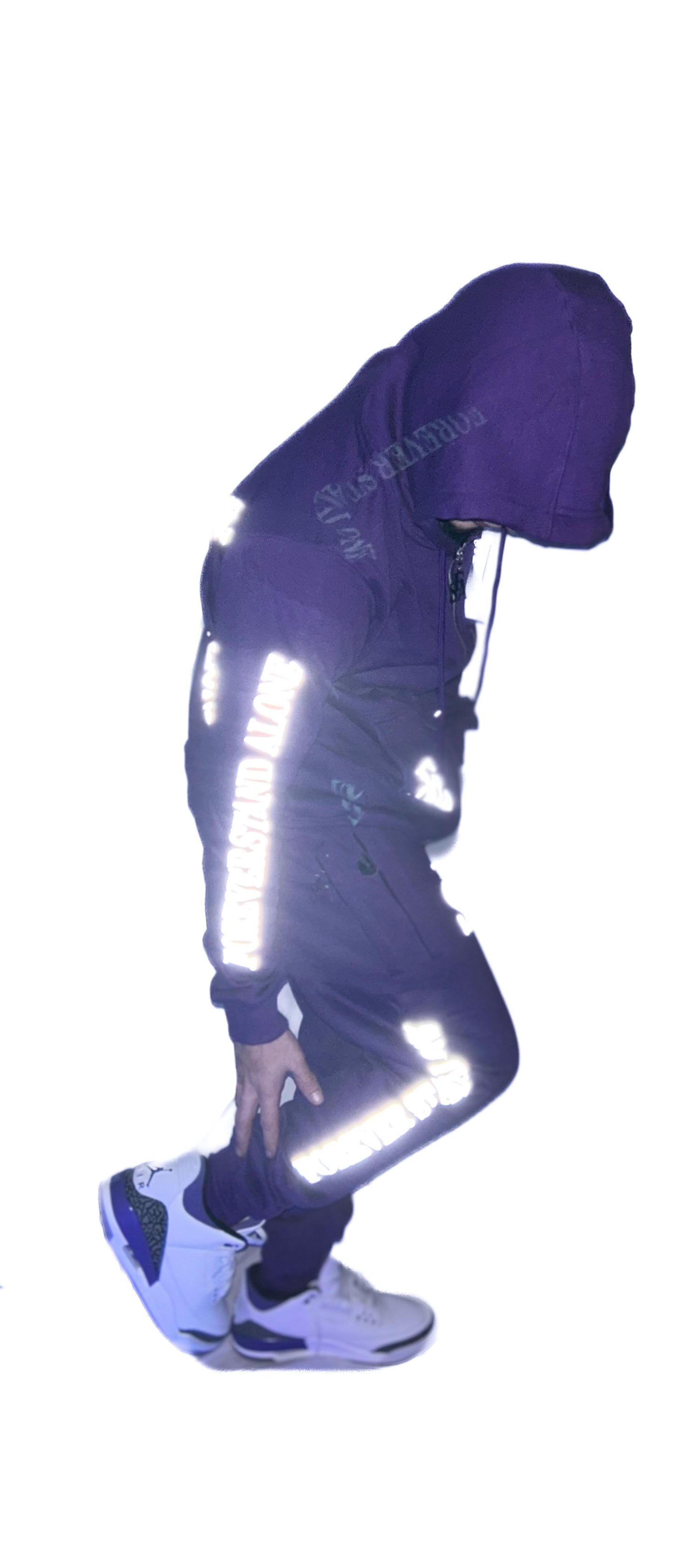 FSA Purple Reflective Double Zipper Set