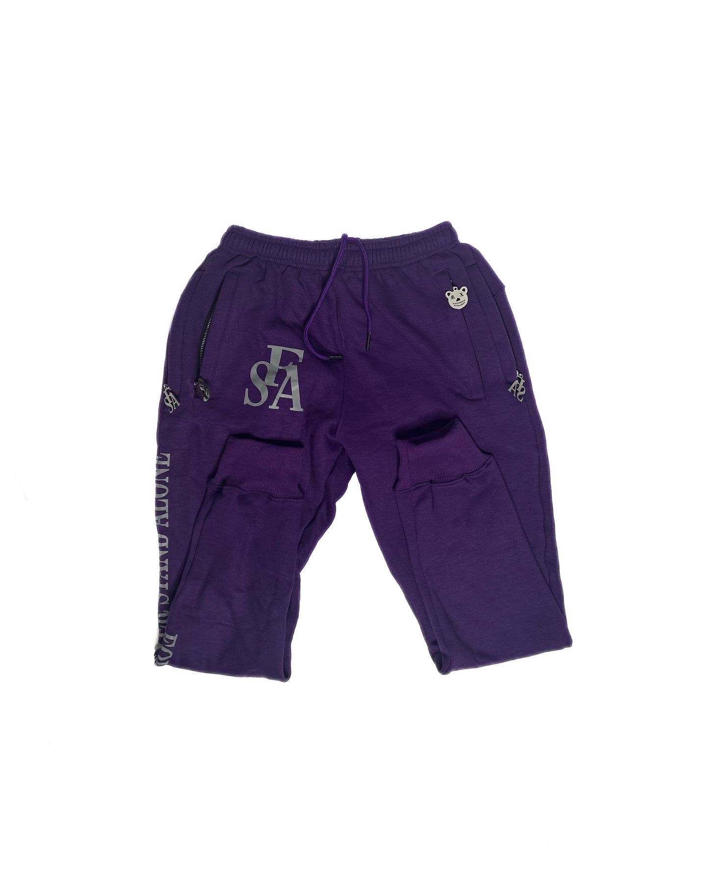 FSA Purple Reflective Double Zipper Set