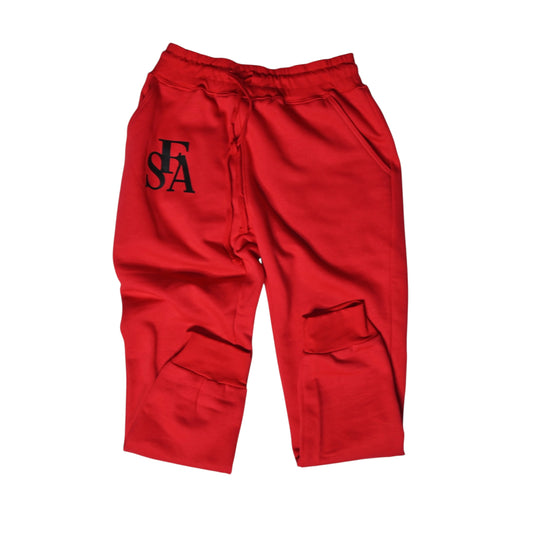 FSA Red Skull Joggers