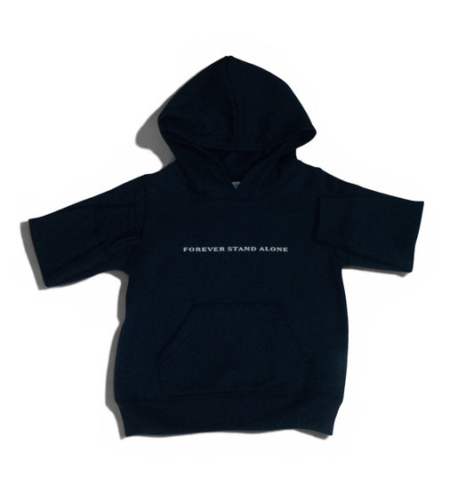 Navy Blue & White Baby Hoodies
