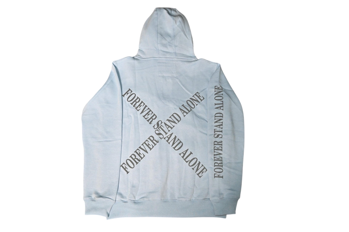 FSA Blue Reflective Double Zipper Hoodies
