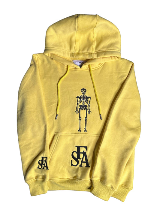 FSA Yellow Skeleton #2 Hoodies