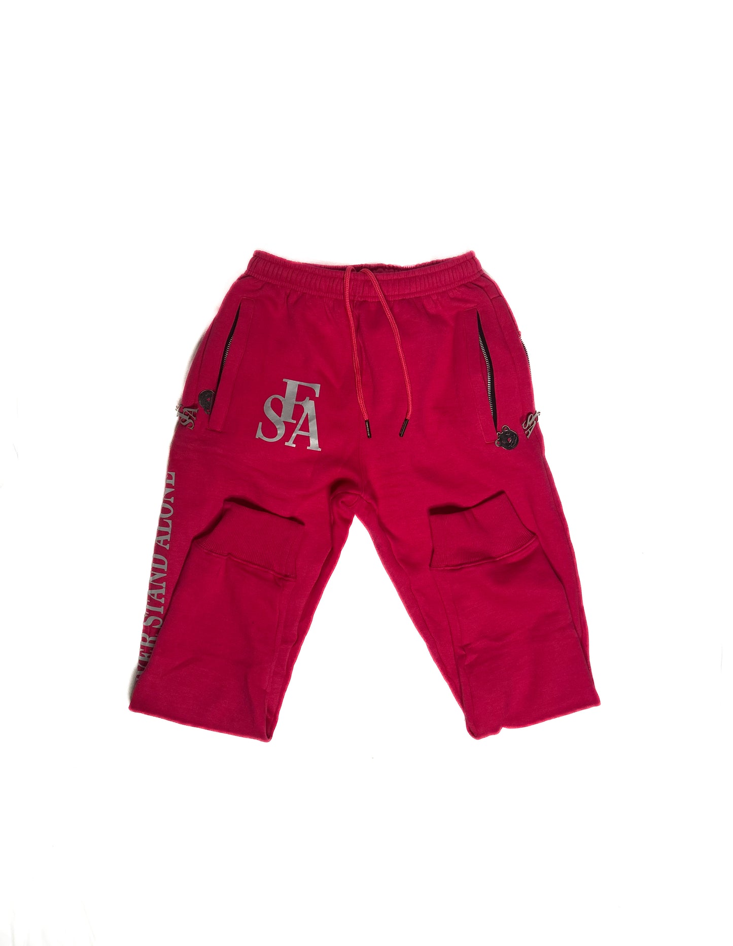 FSA Pink Reflective Double Zipper Set