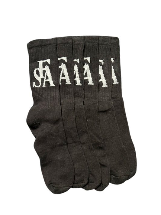 Black FSA Socks 3 Pack