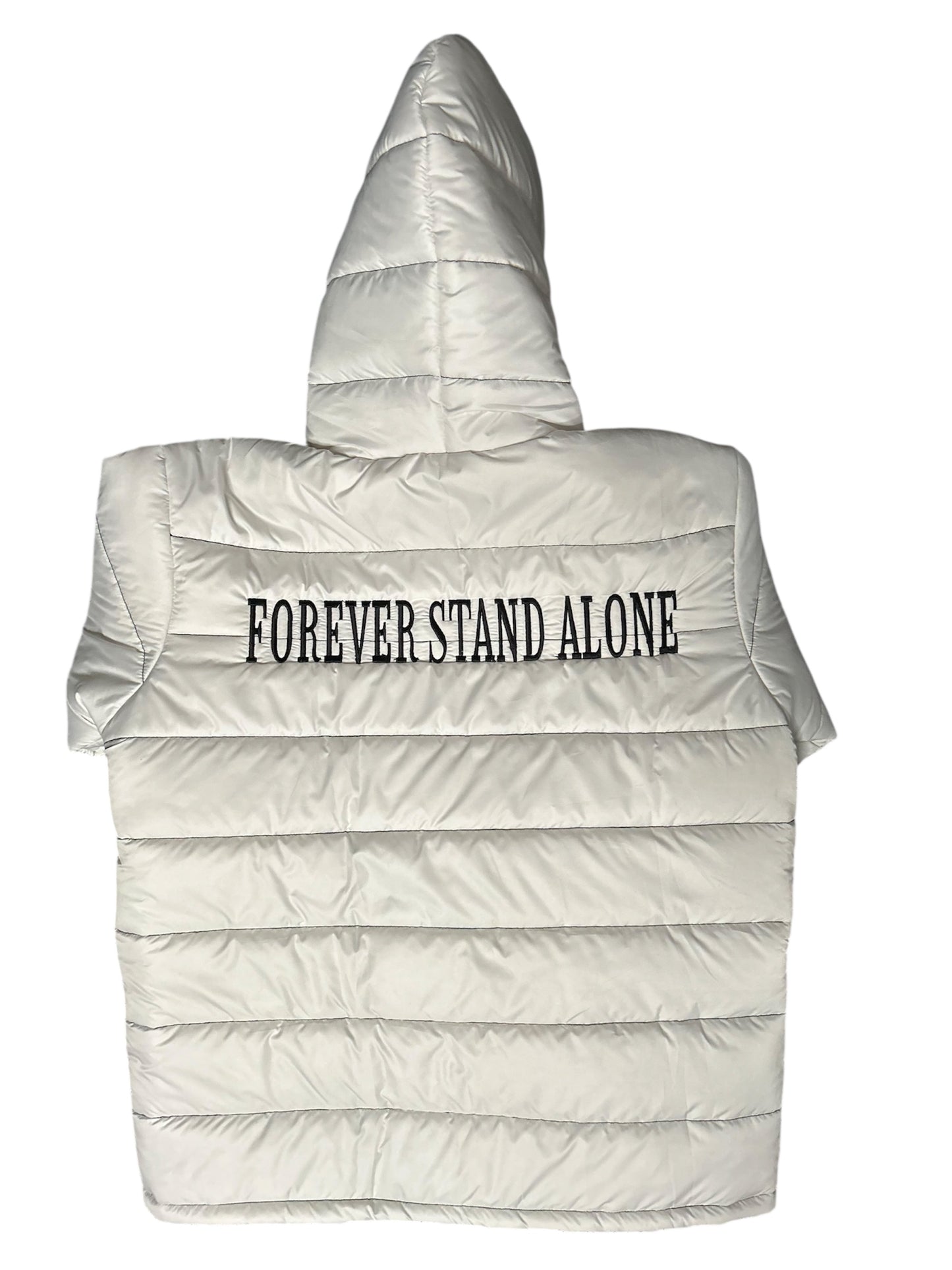 FSA White Puffer Jacket