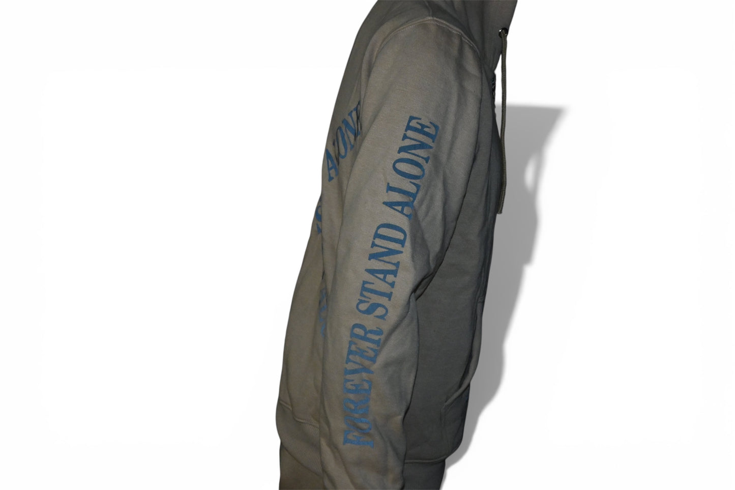 Beige Reflective Double Zipper Sets
