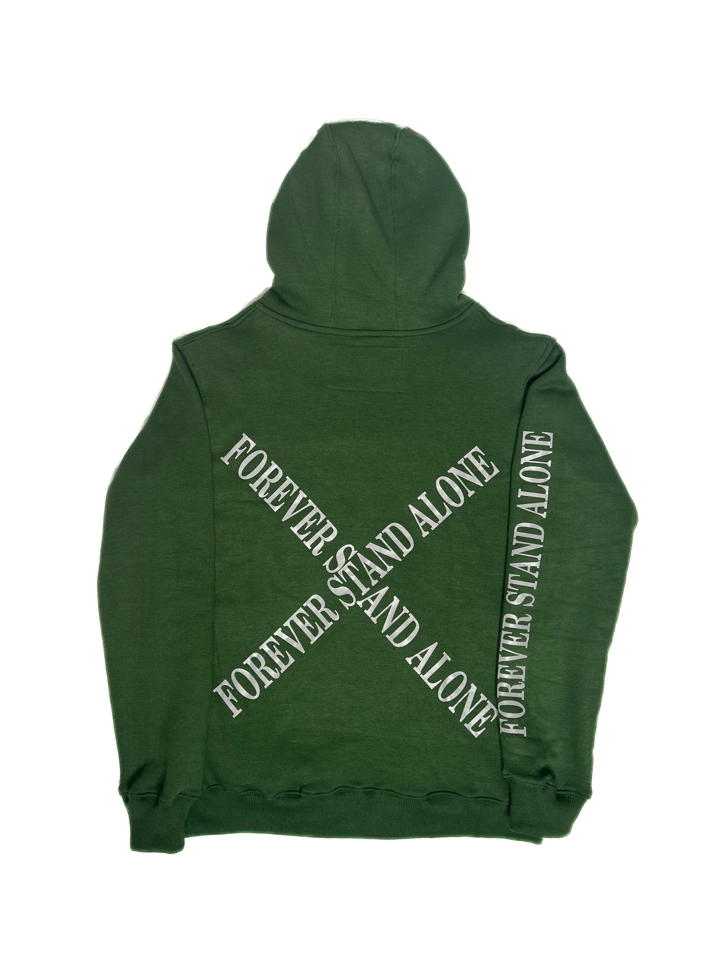 FSA Green Reflective Double Zipper Hoodies