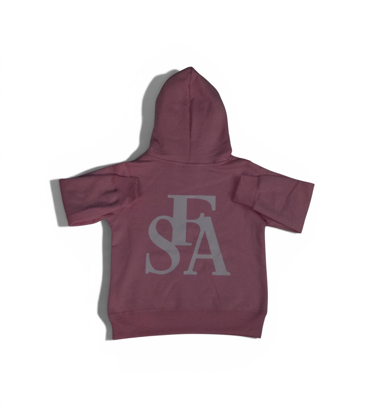 Pink And White Baby Hoodie