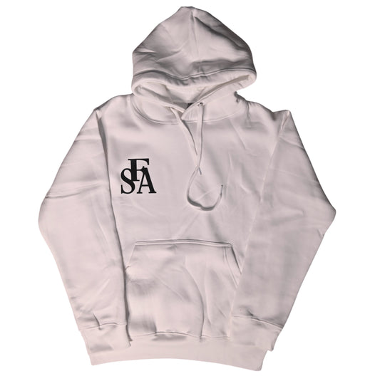 FSA White Skull Hoodie