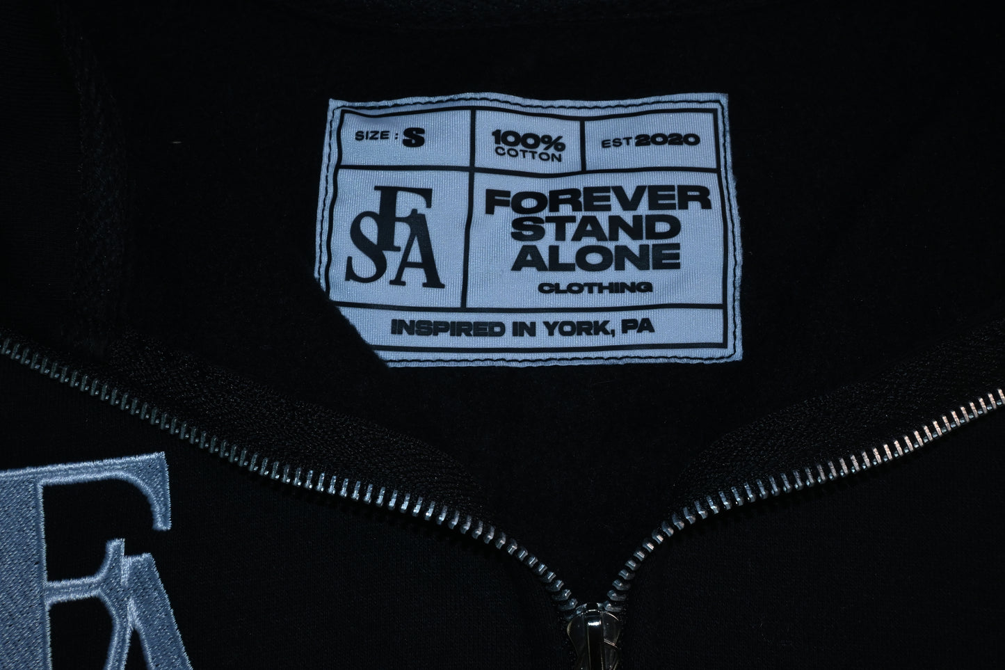 Black Quarter Zips