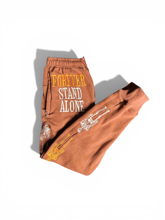 Brown Skeleton #2 Sweatpants