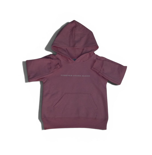 Pink And White Baby Hoodie