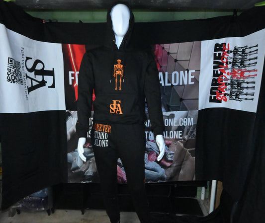 FSA Black Skeleton #2 Hoodies
