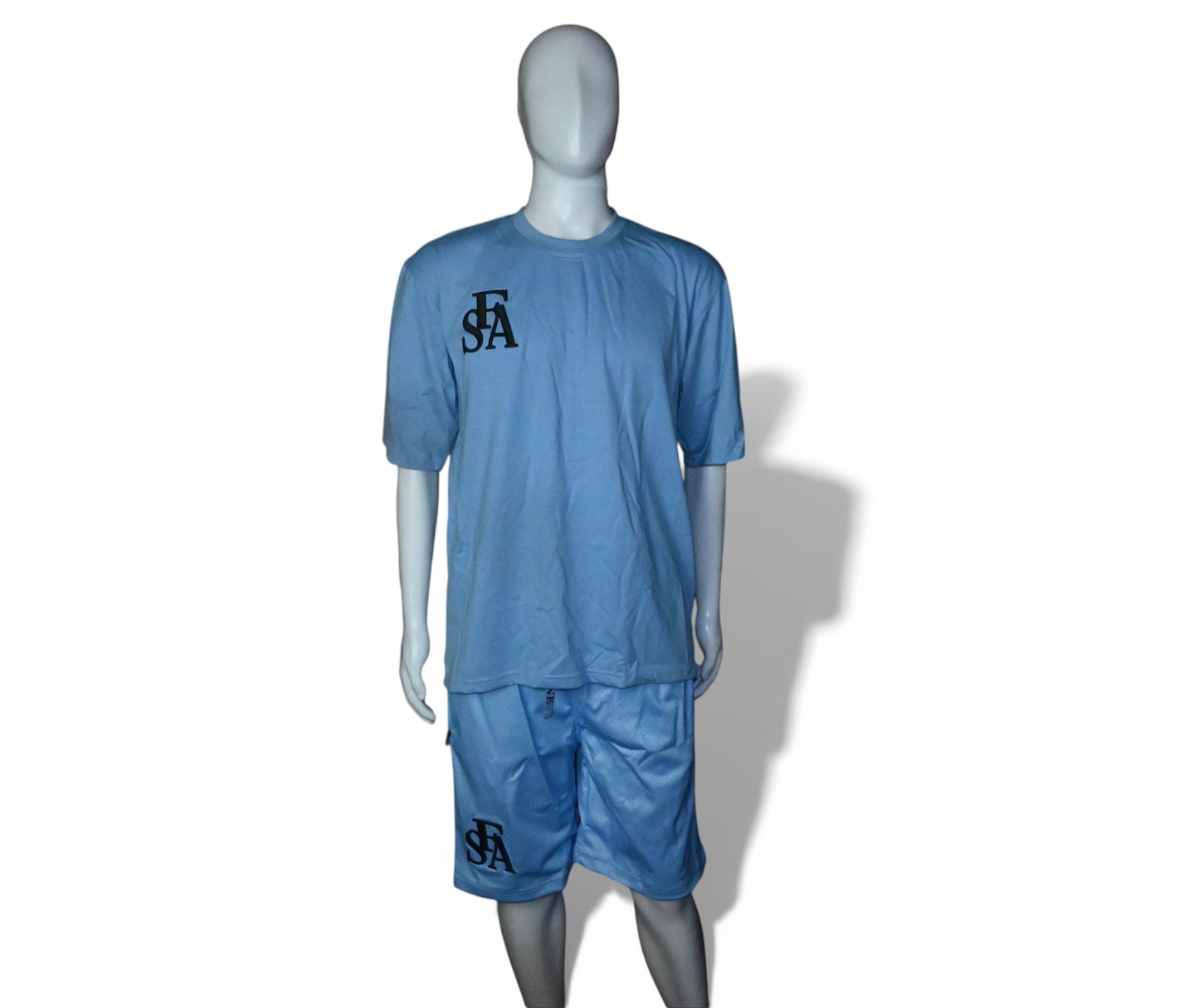 Baby Blue Mesh Shorts