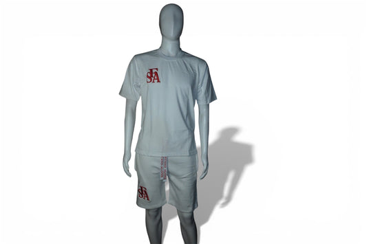 White Better Me For You Shorts Sets