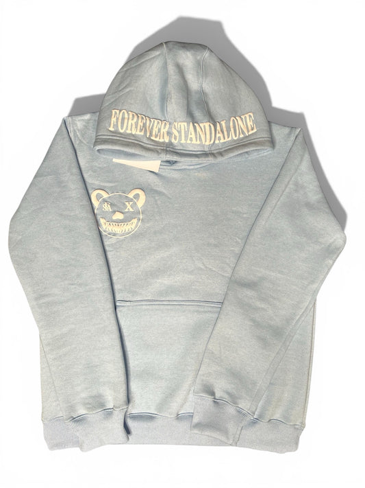 Baby Blue Bear Hoodies