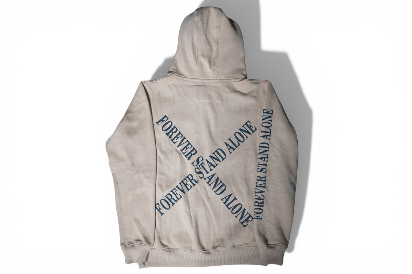 Beige Reflective Double Zipper Sets