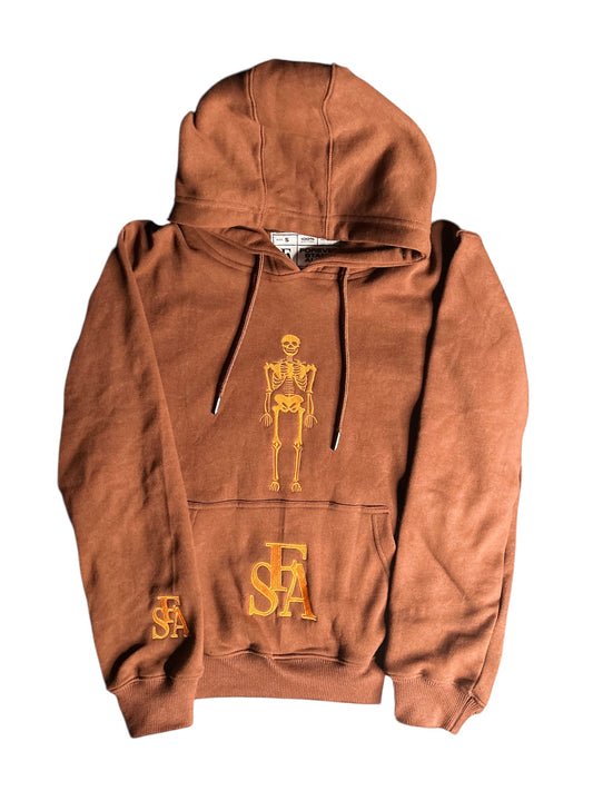 FSA Brown Skeleton #2 Hoodies