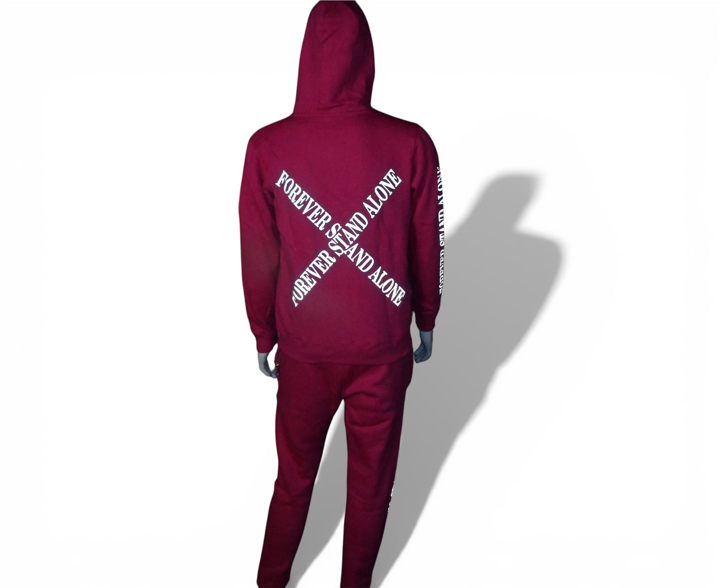 Pink Reflective Double Zipper Sets