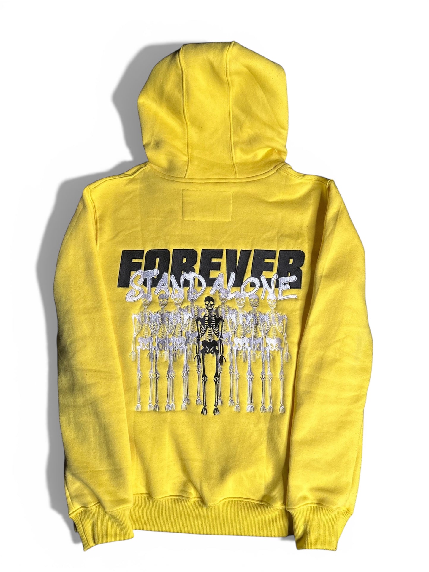 Yellow Skeleton #2 Hoodies