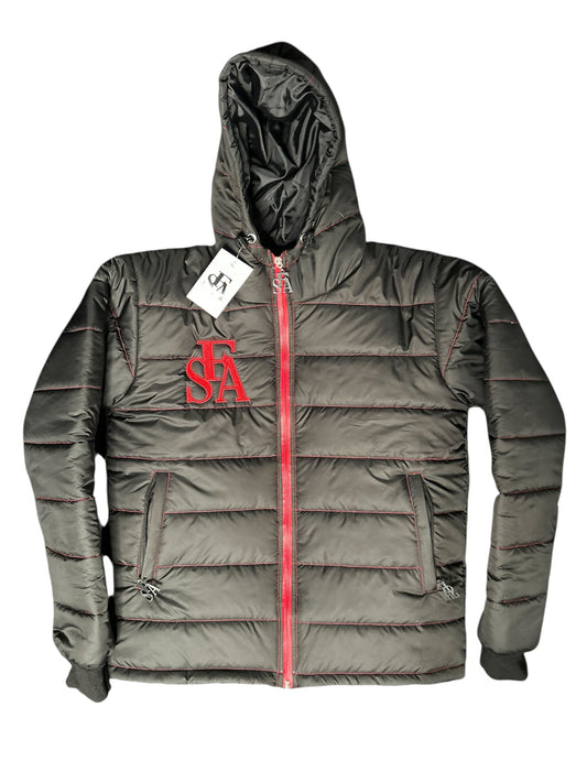 FSA Black Puffer Jacket