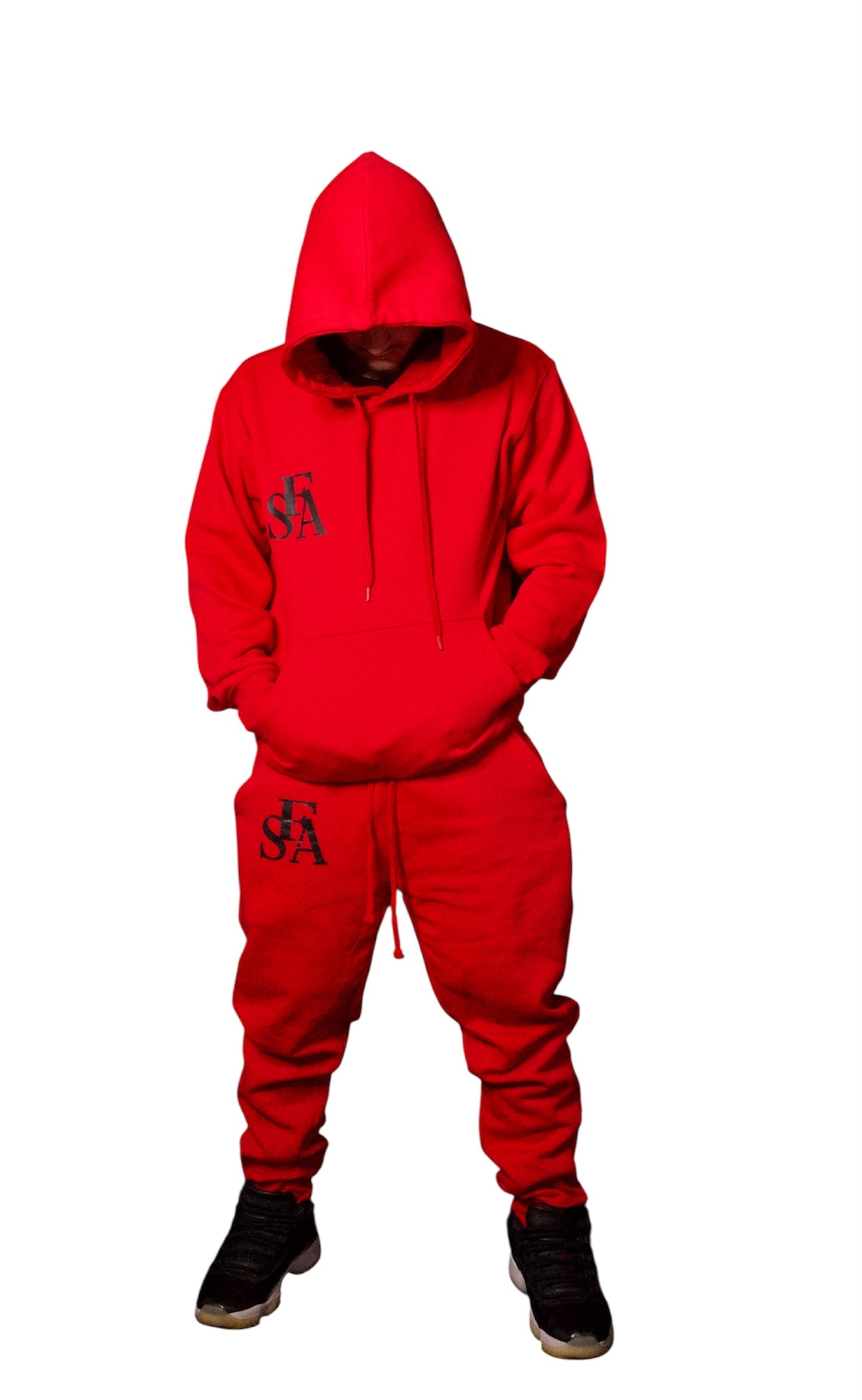 FSA Red Skull Hoodie