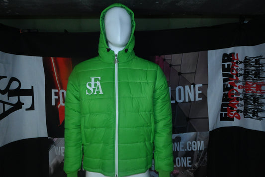 FSA Green Puffer Jacket
