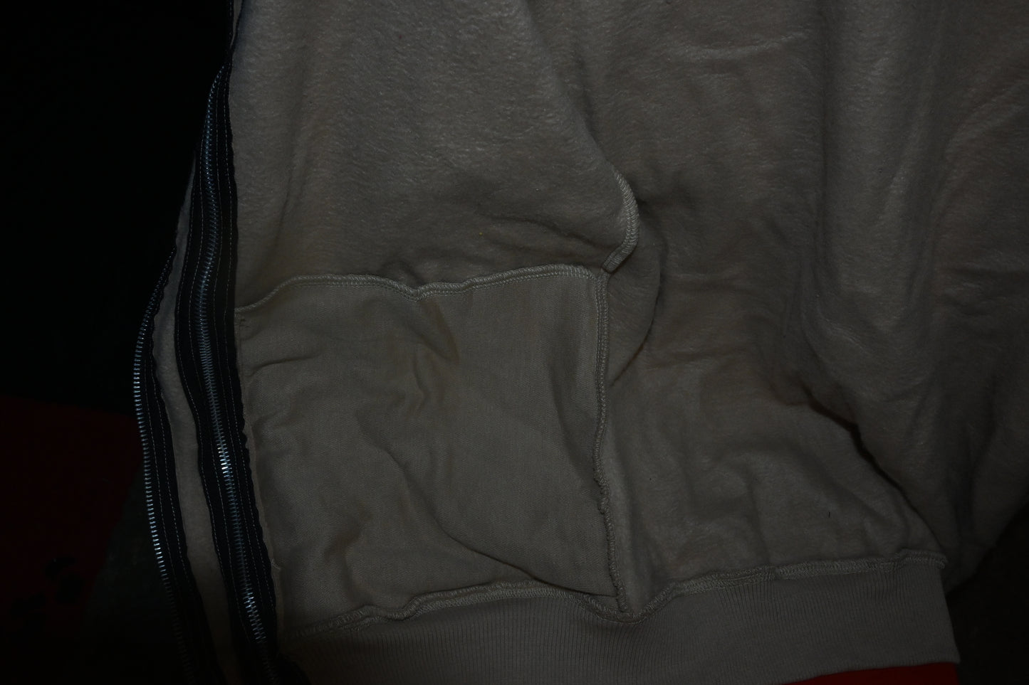 FSA Beige Reflective Double Zipper Set