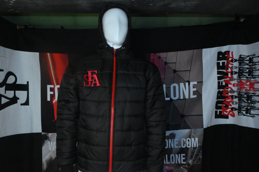 FSA Black Puffer Jacket