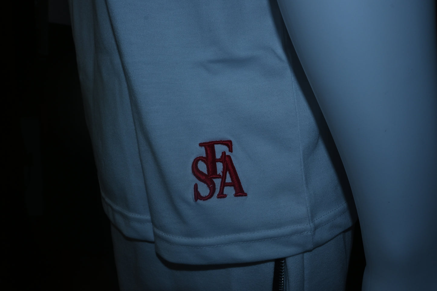 FSA White Better Me For You Shorts Set