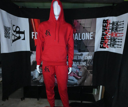 FSA Red Skull Hoodie